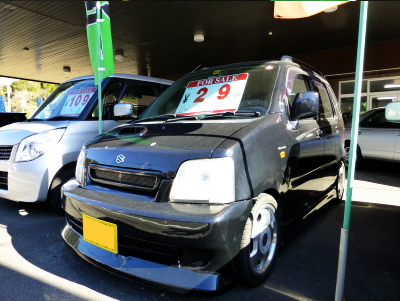 平成12年式・スズキ・ワゴンR・FX-Tリミテッド・ブラック【中古車】SUZUKI
