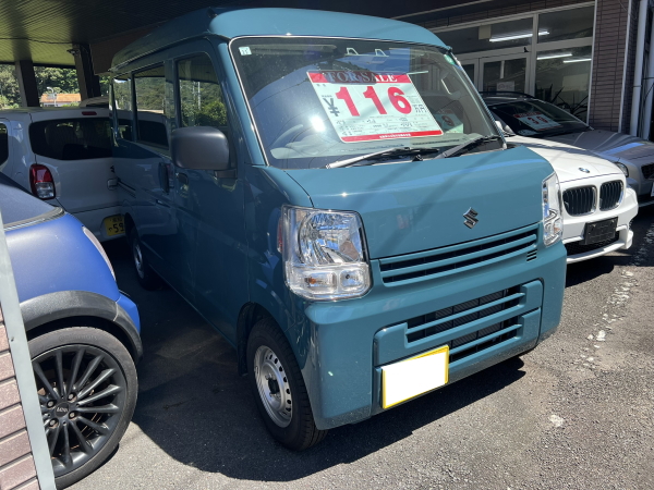 令和6年式・スズキ・エブリィ・PAリミテッド・デニブブルー・軽自動車